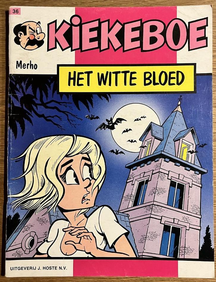 Kiekeboe - Het witte bloed - 36 1e dr (1987) Strip, Boeken, Stripverhalen, Zo goed als nieuw, Eén stripboek