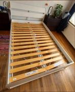 Prachtig wit houten bed 140cmx200cm nieuw, Ophalen