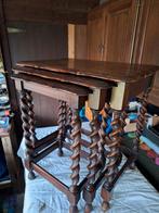 bijzet tafeltjes eik, Antiek en Kunst, Ophalen