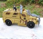 jouet vehicule militaire blinde + une figurine, Ophalen of Verzenden, Gebruikt