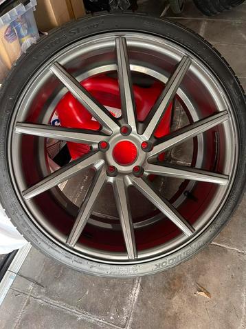 Nieuwe set velgen 5x112 met nieuwe banden  beschikbaar voor biedingen