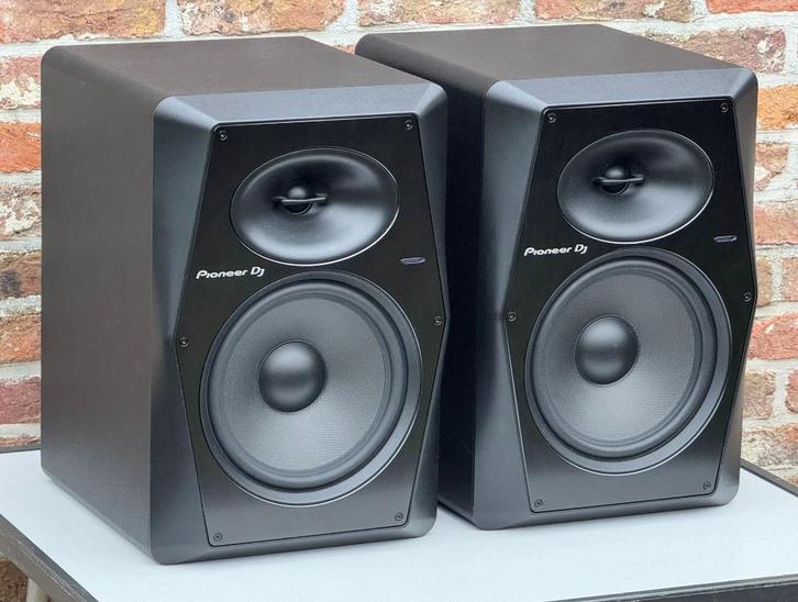 2x Pioneer DJ Studio monitor VM-80, Audio, Tv en Foto, Luidsprekerboxen, Zo goed als nieuw, Front, Rear of Stereo speakers, 120 watt of meer