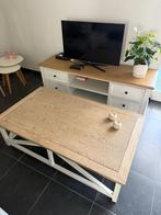 Tv-meubel + salontafel, Ophalen, 100 tot 150 cm, Klassiek, Nieuw