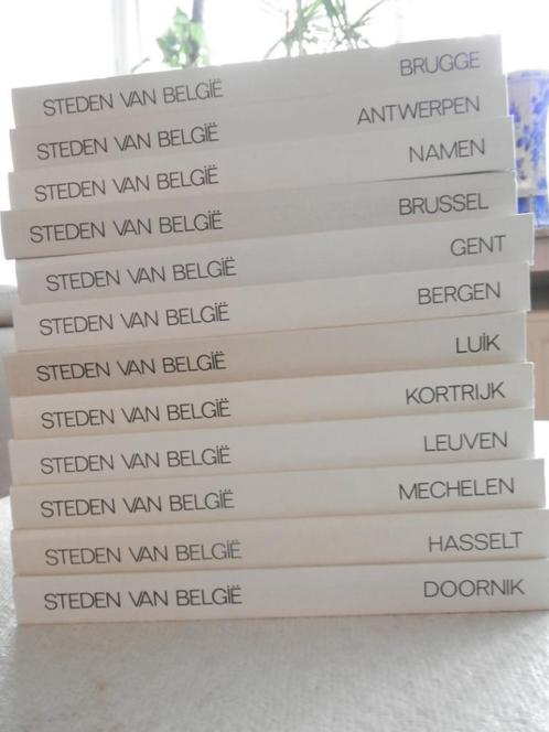 série complète de 12 livres "villes de Belgique" par Artis-H, Collections, Collections complètes & Collections, Enlèvement