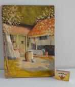 3D reliëf schilderij in hout, Antiek en Kunst, Kunst | Schilderijen | Klassiek, Ophalen of Verzenden