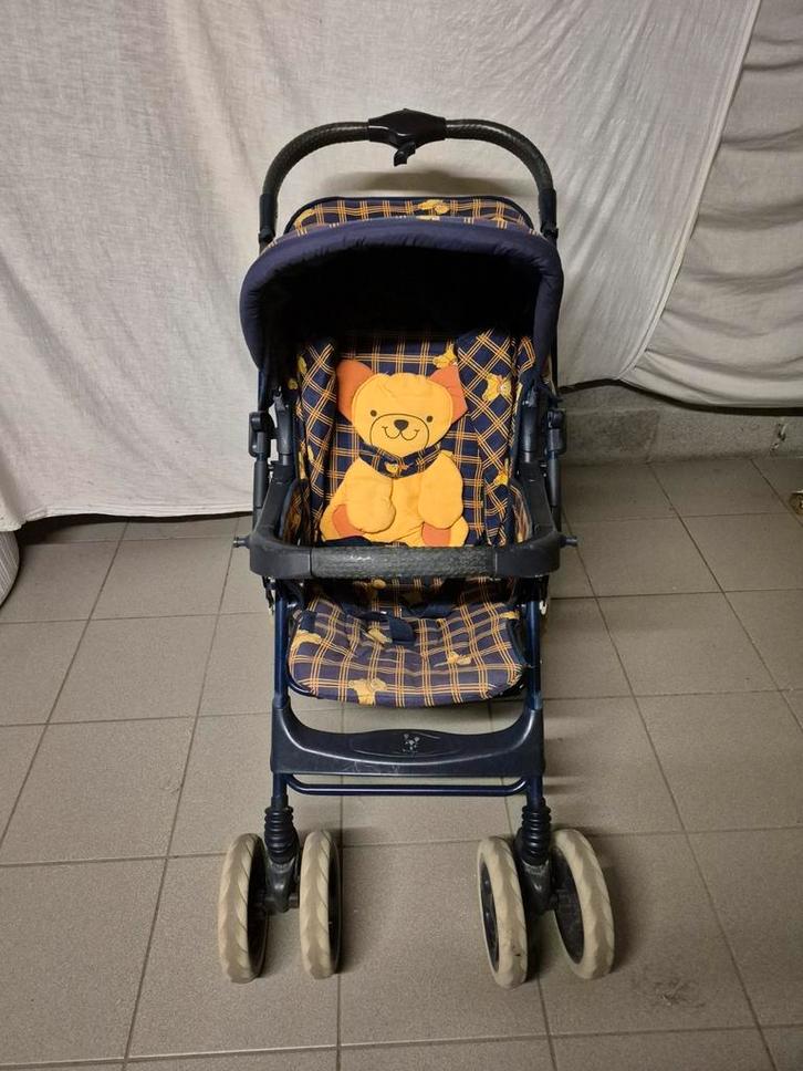 Buggy - kinderwagen, 2 richtingen , including. Regenhoes, Enfants & Bébés, Buggys, Utilisé, Protection de pluie, Dossier réglable