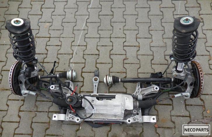 VW PASSAT CC FACELIFT VOORWIELOPHANGING SUSPENSIE COMPLEET!!, Auto-onderdelen, Carrosserie, Spatbord, Volkswagen, Gebruikt, Ophalen of Verzenden