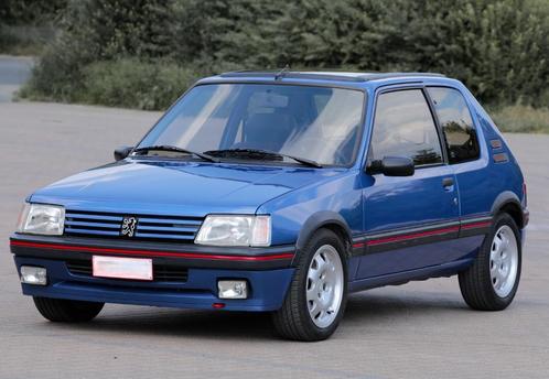 Peugeot 205 1.9 GTi, Auto's, Peugeot, Particulier, Benzine, Stadsauto, 3 deurs, Handgeschakeld, Blauw, Overige kleuren, Overige bekleding
