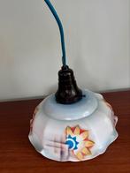 Oude plafondlamp jaren 40 rokmodel, Ophalen of Verzenden, Zo goed als nieuw, Glas, Art deco