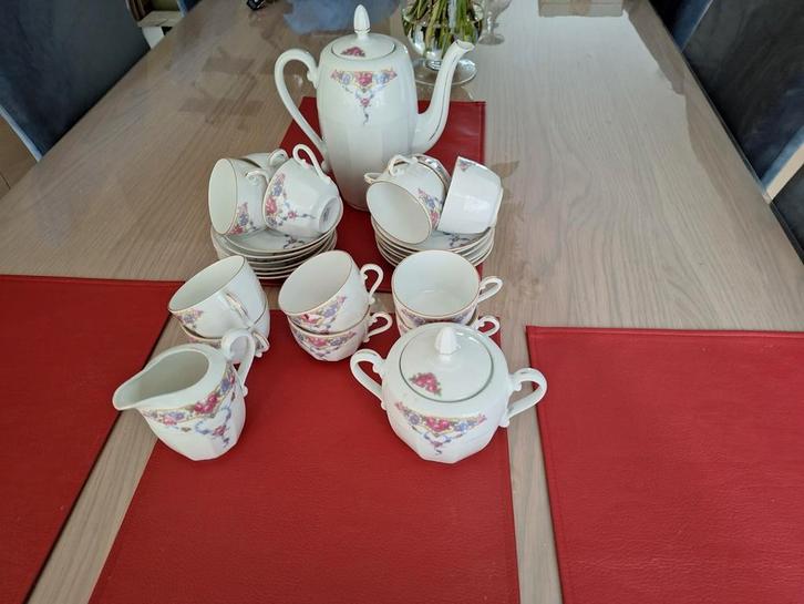 Boheems koffieservies, Antiek en Kunst, Antiek | Servies compleet, Ophalen