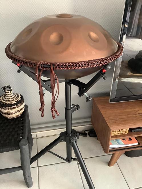 Handpan DKurd 10 Amaya ember steel, Muziek en Instrumenten, Percussie, Zo goed als nieuw, Ophalen