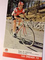 wielerkaart 1972 team dreher  roger de vlaeminck, Verzenden, Zo goed als nieuw