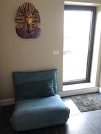 Fauteuil dépliable à chaise longue / lit d'appoint, Comme neuf, 75 à 100 cm, Modern, Enlèvement