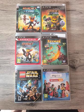 6 Playstation 3-games + accessoires  beschikbaar voor biedingen