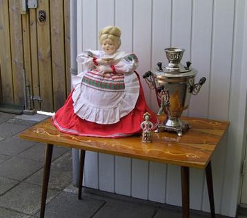  MEGA Vintage Theemuts UIT MOSKOU,NOOIT GEBR. GEWEEST,NEITJE beschikbaar voor biedingen