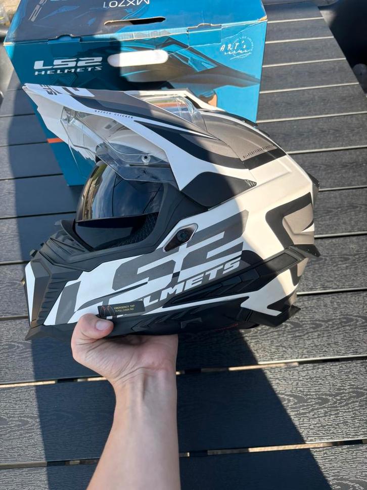 Adventure Helm LS2, Motoren, Kleding | Motorhelmen, Heren, Overige typen, XL, Overige merken, Tweedehands, Ophalen of Verzenden