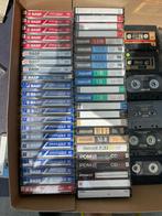Lot van 80 bespeelde Chrome - ferro - normal cassettes, Ophalen of Verzenden, Gebruikt