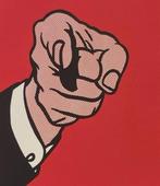 Lithografie van Roy Lichtenstein. Ingelijst verkocht, Ophalen of Verzenden