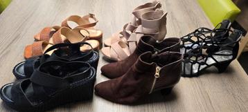 Zomerschoenen en lage laarsje beschikbaar voor biedingen