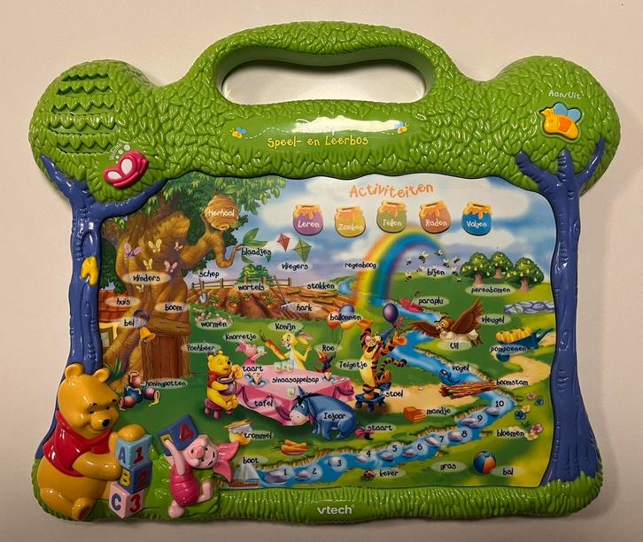 Vtech - Speel- en leerbos Winnie The Pooh, Kinderen en Baby's, Speelgoed | Vtech, Zo goed als nieuw, 2 tot 4 jaar, Ophalen of Verzenden