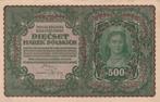 500 Marek Polen 1919, Postzegels en Munten, Bankbiljetten | Europa | Niet-Eurobiljetten, Ophalen of Verzenden, Polen, Los biljet