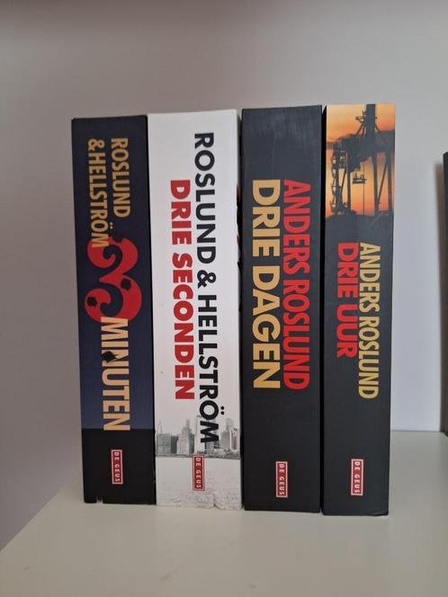 tetralogie van  Roslund & Hellström, Boeken, Thrillers, Zo goed als nieuw, Scandinavië, Ophalen of Verzenden