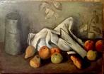 PAUL CEZANNE - Melkdoos en appels - MoMa - 1879 - HSP, Antiek en Kunst, Kunst | Schilderijen | Klassiek, Ophalen of Verzenden