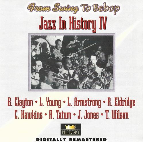 2CD * JAZZ IN HISTORY IV - FROM SWING TO BEBOP, CD & DVD, CD | Jazz & Blues, Comme neuf, Jazz, Enlèvement ou Envoi
