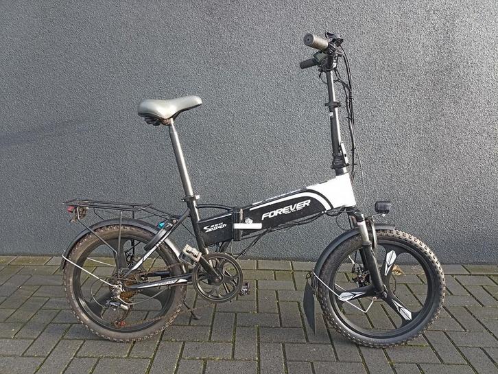 48V totaal opvouwbare ebike/'fatbike', Fietsen en Brommers, Fietsen | Vouwfietsen, Zo goed als nieuw, 20 inch of meer, Totaal opvouwbaar