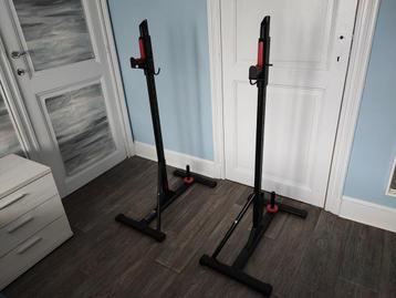 Domyos Rack 100 halter squat rack (Perfecte staat!) beschikbaar voor biedingen