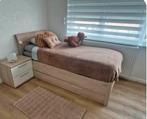 1 persoonsbed, Huis en Inrichting, Ophalen, Zo goed als nieuw, Eenpersoons