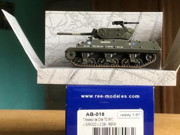 ARTITEC/ REE AB-018 CHASSEUR DE CHAR TD M10 "SIROCO" 2DB-RBF, Envoi, Comme neuf, Autres types, Autres marques