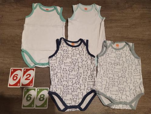 Set - Rompers zonder mouw Hema - Maat 62-68, Enfants & Bébés, Vêtements de bébé | Taille 62, Comme neuf, Garçon ou Fille, Vêtements de nuit ou Sous-vêtements