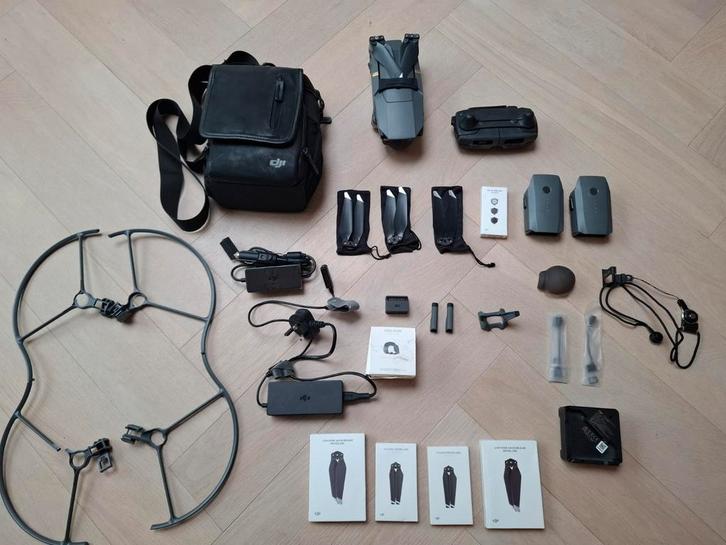 DJI Mavic Pro + kit complet, TV, Hi-fi & Vidéo, Drones, Comme neuf, Enlèvement