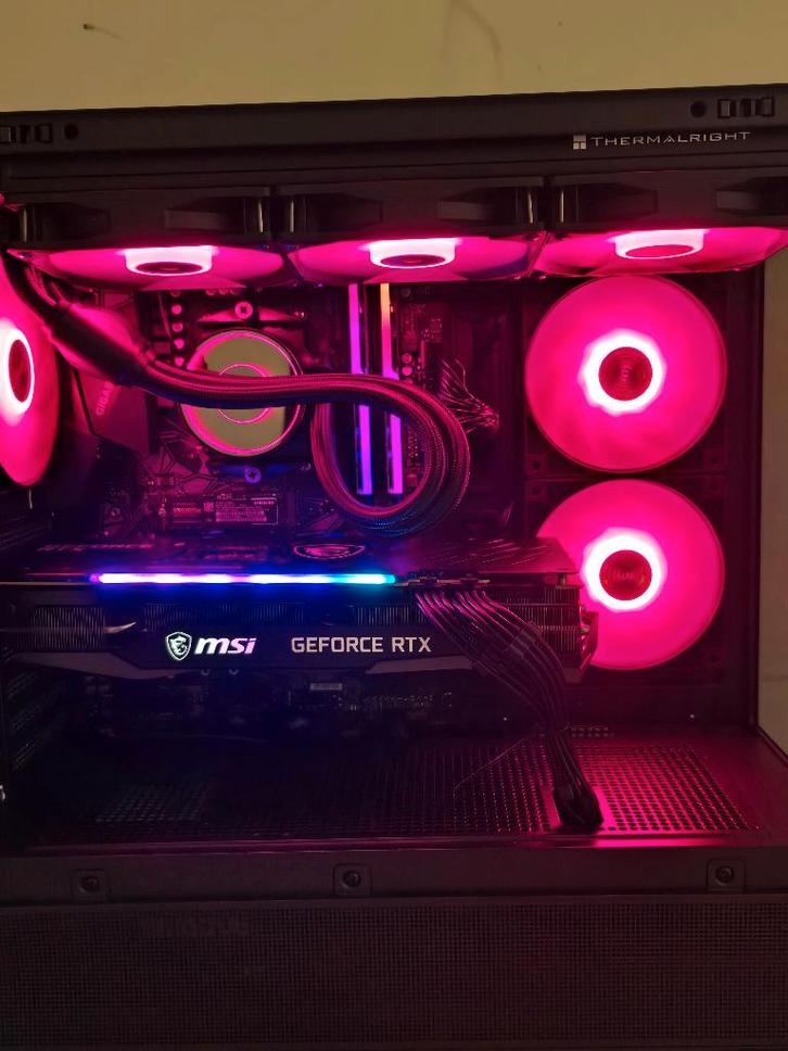 Krachtige Gaming PC | RTX 3060 Ti | Ryzen 5 5600X | 32GB RAM, Computers en Software, Desktop Pc's, Refurbished, 4 Ghz of meer