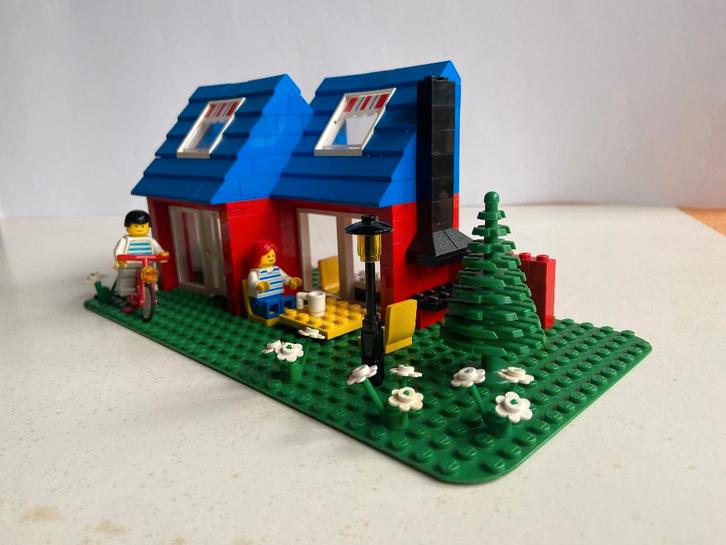 Legoland (à partir de 1985) 6370 : Chalet de week-end, Enfants & Bébés, Jouets | Duplo & Lego, Comme neuf, Lego, Ensemble complet