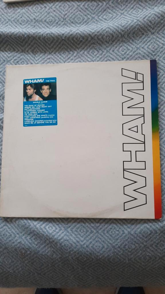 2LP WHAM! The final (George Michael, Greatest Hits), Cd's en Dvd's, Vinyl | Pop, Gebruikt, 1980 tot 2000, 12 inch, Ophalen of Verzenden