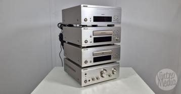 Denon D-F88 Stereo-Set | Versterker | Tuner | CD | Cassette, Enlèvement ou Envoi, Reconditionné, Composants en vrac, Denon