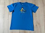 Blauwe t-shirt Vive le vélo maat 12-14 jaar, Gebruikt, Jongen of Meisje, Ophalen of Verzenden, Shirt of Longsleeve