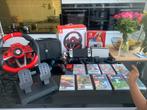 Nintendo Switch Oled + spelen + stuur + Accessoires, Ophalen, Switch OLED