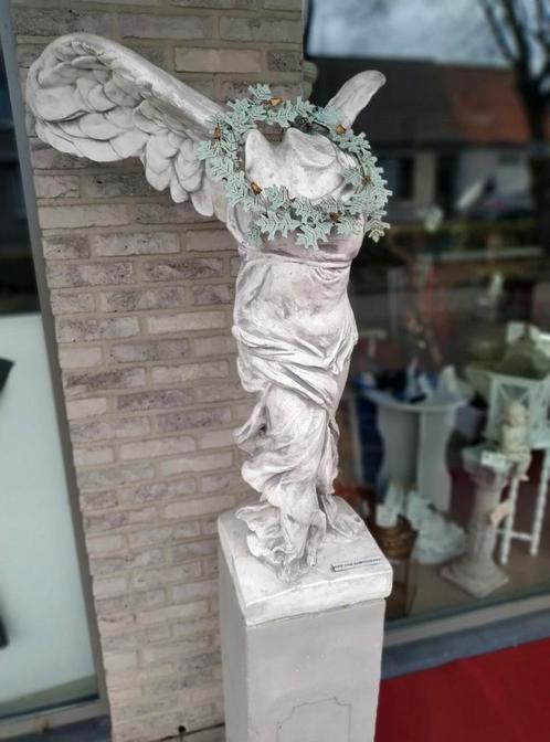 Grieks beeld, Tuin en Terras, Tuinbeelden, Zo goed als nieuw, Steen, Ophalen of Verzenden