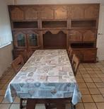 'Volledige Eetkamerset', Ophalen, Gebruikt, Hout, 4 tot 6 stoelen