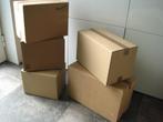 Boîtes de déménagement par pièce - différentes tailles, Comme neuf, Repliable, Enlèvement, Boîte