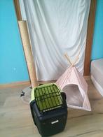 Cage de transport chat ,tipi et gratoir, Animaux & Accessoires, Accessoires pour chats, Enlèvement