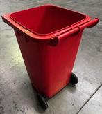 AFVALCONTAINER 120 L ROOD - 9 STUKS / GEEL 5 STUKS, Ophalen, Zo goed als nieuw