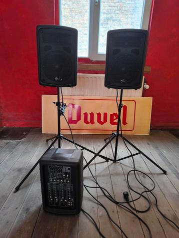 Kleine zanginstallatie - mini PA mixer (Volt) beschikbaar voor biedingen