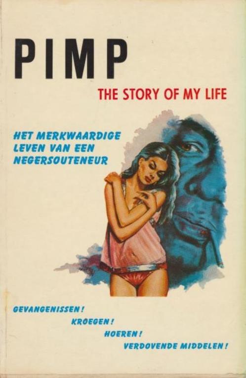 (p17) Pimp, the story of my life, 1975, Boeken, Avontuur en Actie, Gelezen, Verzenden