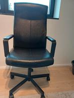 Bureaustoel zwart Millberget quasi ongebruikt, Comme neuf, Enlèvement, Chaise de bureau, Ergonomique
