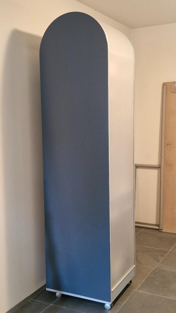 Computerkast, design, Amsterdammer, Huis en Inrichting, Kasten | Roldeurkasten en Archiefkasten, Zo goed als nieuw, 200 cm of meer