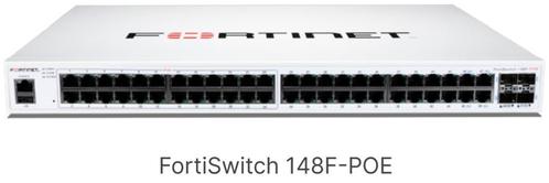 Fortinet FortiSwitch FS-148F-POE Schakelaar/Switch, Computers en Software, Netwerk switches, Nieuw, Ophalen